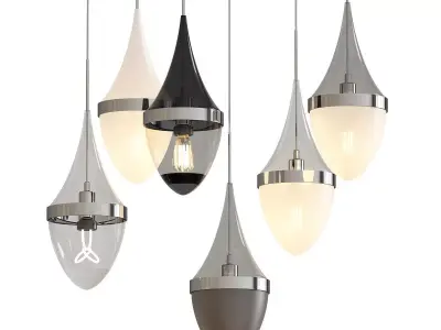 Tech Lighting Pendants 3D model