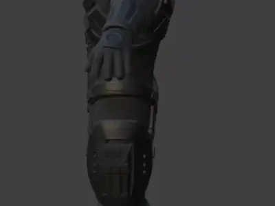 Astronaut Spacesuit 3D Model 3D model