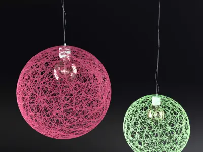 Ceiling lamp-tangle 3D model