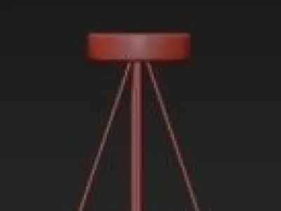 Crystal Halo Chandelier 41 3D model