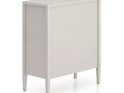 Light Wood Cabinet 3D model