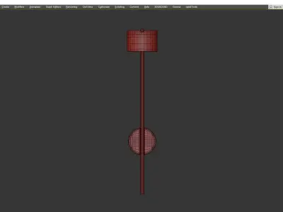 PATSY SCONCE Low-poly 3D model