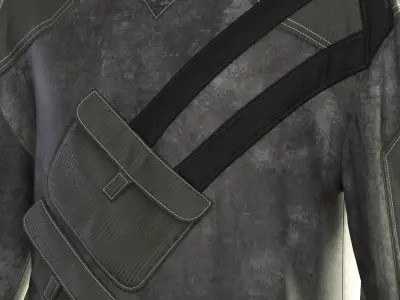 XP Hunter Low-poly 3D model