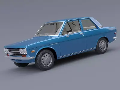 1970 Nissan Datsun 510 3D model