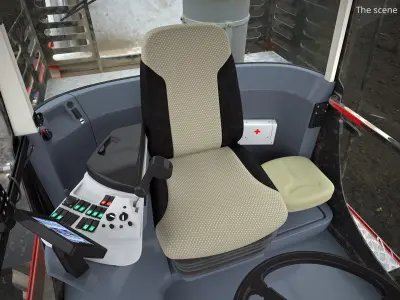  Agrifac Condor 5 Self-Propelled Crop Sprayer Dirty Red Rigged 