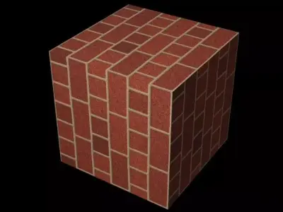 Seamless Textures BOX 1k and 4K 3D model