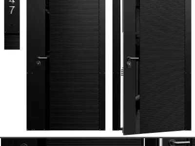 Entrance Door FLEXO 3D model