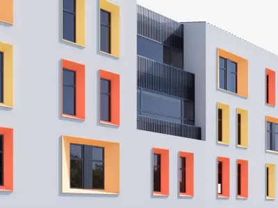 building Low-poly 3D model