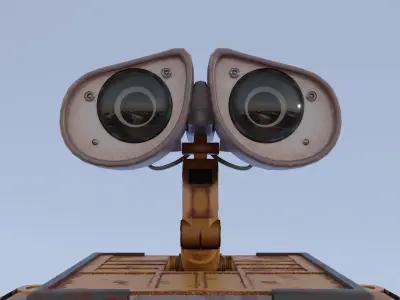 Pixars Wall-E detailed 3d model  3D model