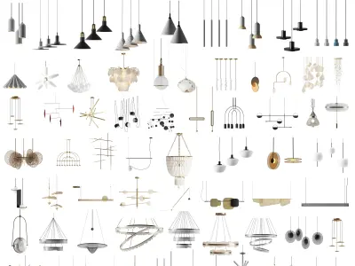170  Sets Of  Droplight   Floor Lamp  Reading Lamp  Wall Lamp 3D model