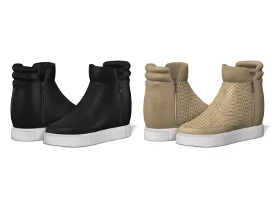 Street Style Fashion Sneakers Low-poly 3D model