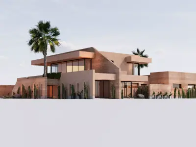 desert house 3D model