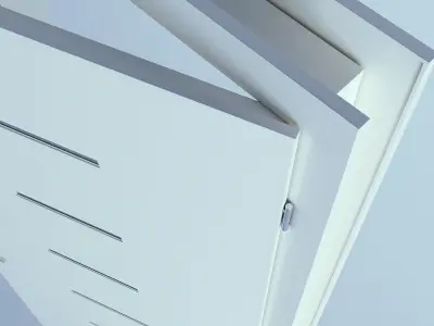 White Door 31 3D model