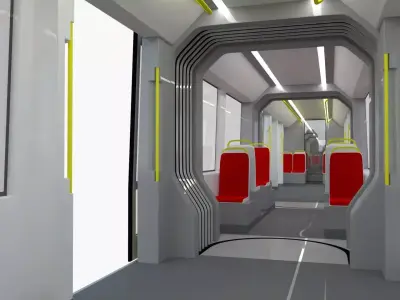 European trams collection 3D Model Pack