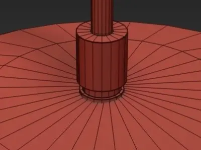 VP Globe Tinted Glass Pendant 3D model