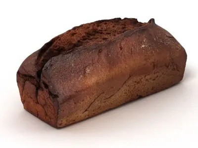 Loaf of Bread 002 3D model