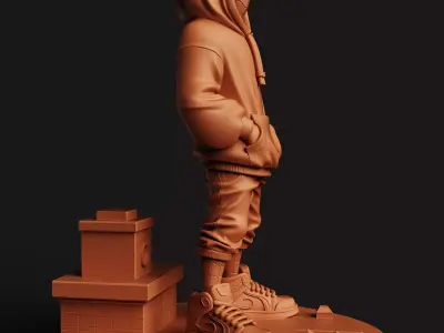 Miles Morales Spider-Man 3D Print  - Spider-Verse STL Free 3D print model