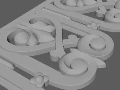 dekor ornament 3D model 47