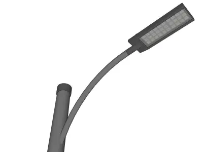 Light Pole - Lamp Post 05 3D model