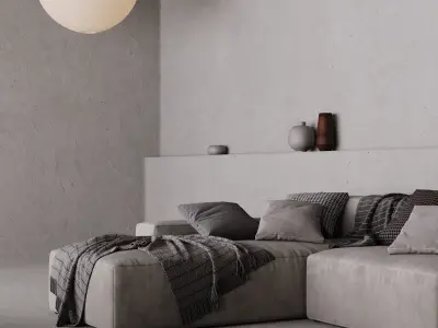 Minimalist Scene - 3D Model 3D model