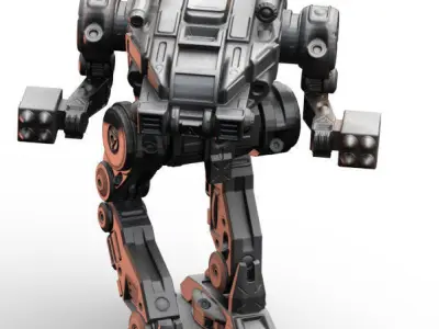 Mech- Darkest Goat B 3D print model