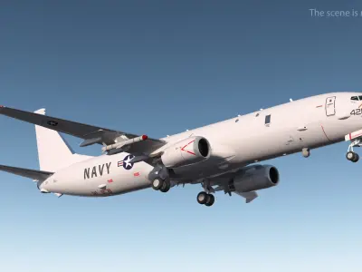  Boeing P-8 Poseidon Military Aircraft 