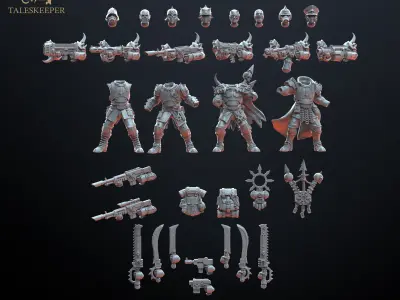 BLOOD LEGION 3D print model