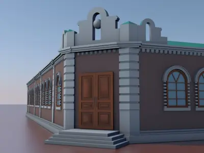 Mariinsky Women School 3D model