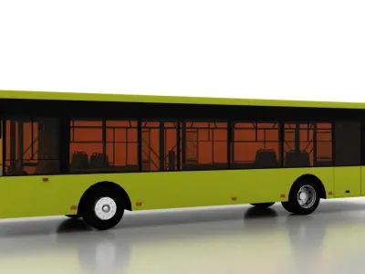 Bus Bogdan A70110 3D model