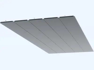 BIM-GC-Hook On Flat Suspended Ceiling -From Architect- 3D model