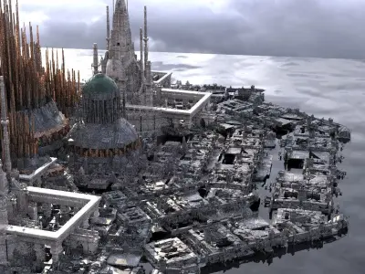 World Elite cityscape bash 3D model