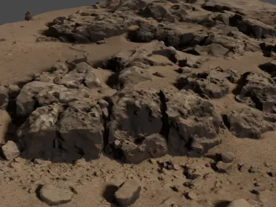 Rocksurface04 3D model