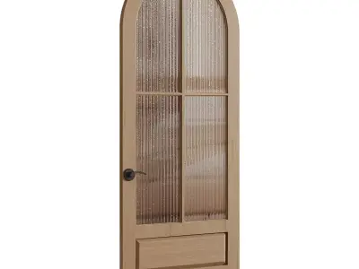  Interior door 12 Low-poly 3D model