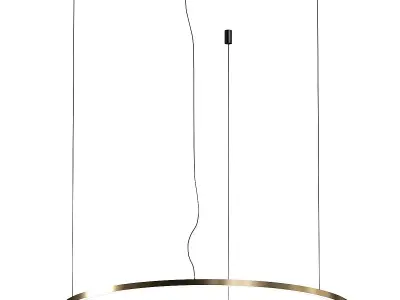 Linea Light Group Tour Slim Pendant Lamps 3D model