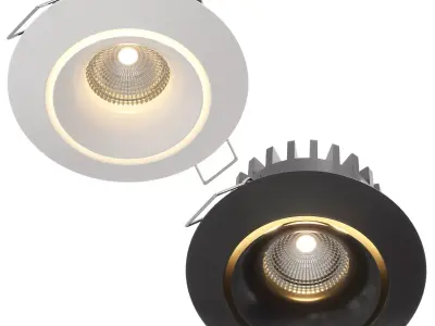 Recessed luminaire by Dc Electro 3D model