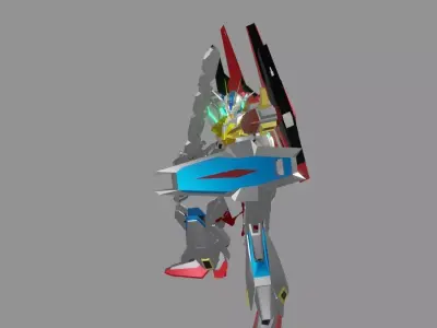 The Mecha Attacker 2 3D model