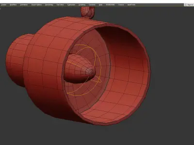 INGDIS SCONCE Low-poly 3D model