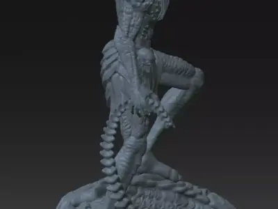 Doomsday predator 3d printing STL 3D print model