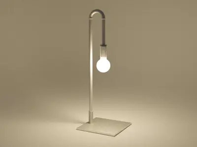 disk lamp Free 3D model