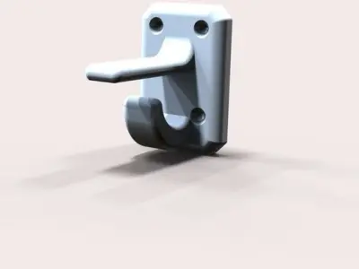 Simple Door Hook Free 3D print model