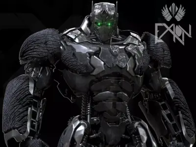 Transformers Optimus Primal ROTB 3D model