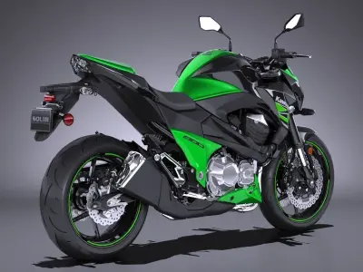 Kawasaki Z 800 2017  3D model
