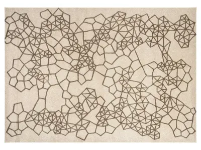 Materia geometric rug 3D model