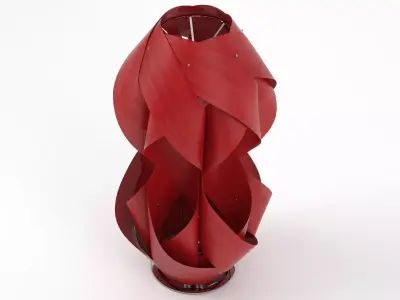 Anfora M lamp made of paper 3D model