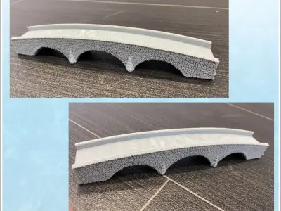 Burnsides Bridge Antietam battlefield - Cowboy USA America ACW A 3D print model