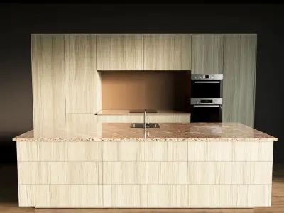 6-Kitchen6 texture 1 3D model