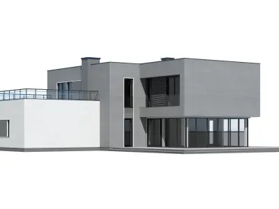 cottage 007 3D model