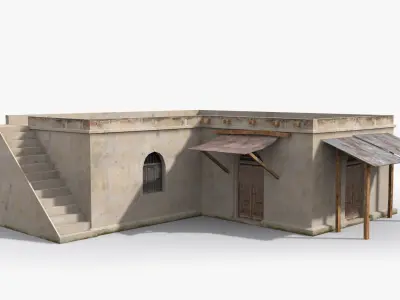 Arab xx8 Low-poly 3D model