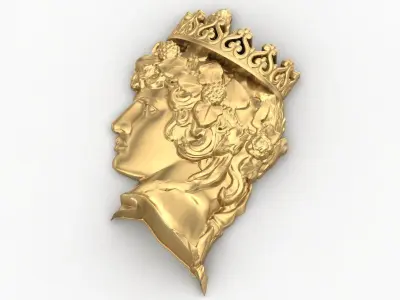 Queen 2 3D print model