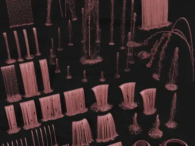 Water Collection 53 Models 3D model